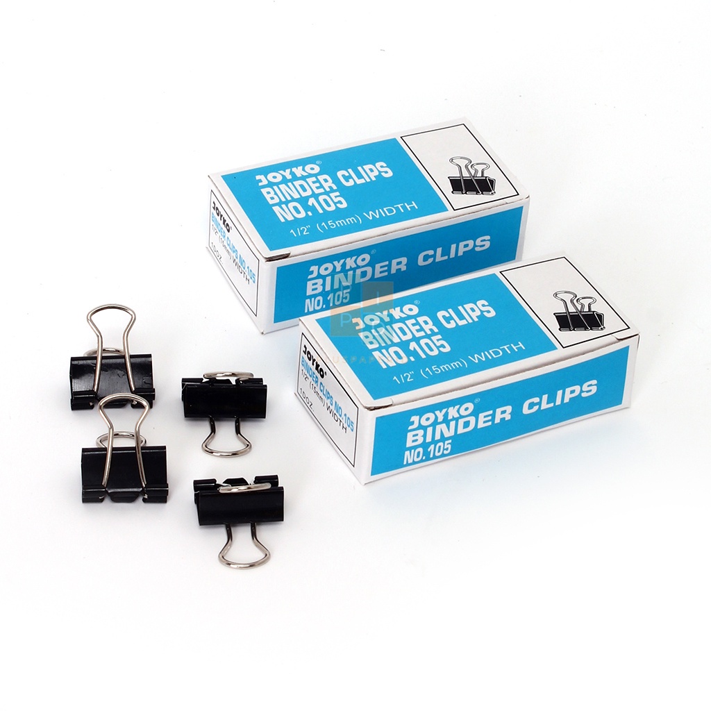 Jual JOYKO - Binder Clip No. 105 Klip Kertas - Pack | Shopee Indonesia