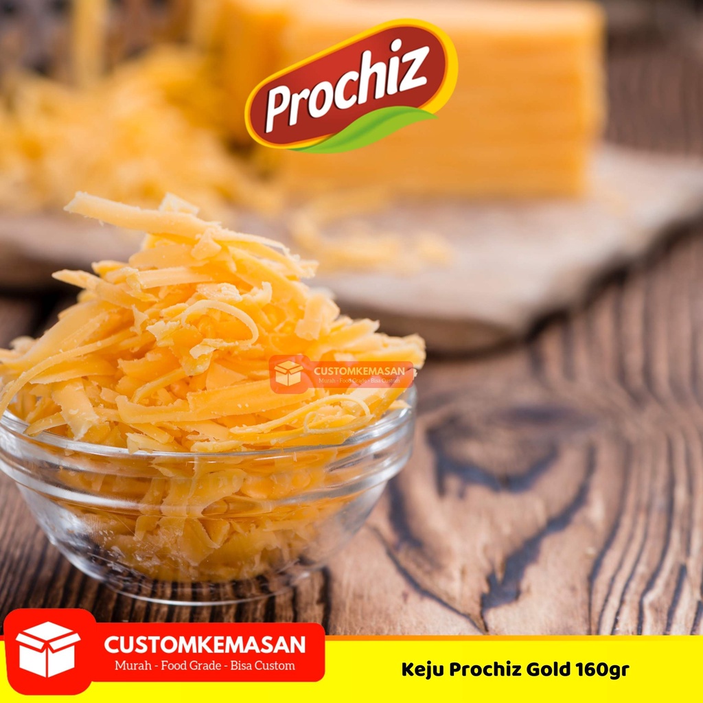 Jual Prochiz Keju Cheddar Gold 160gr / Keju Cheddar Prochiz / Keju ...