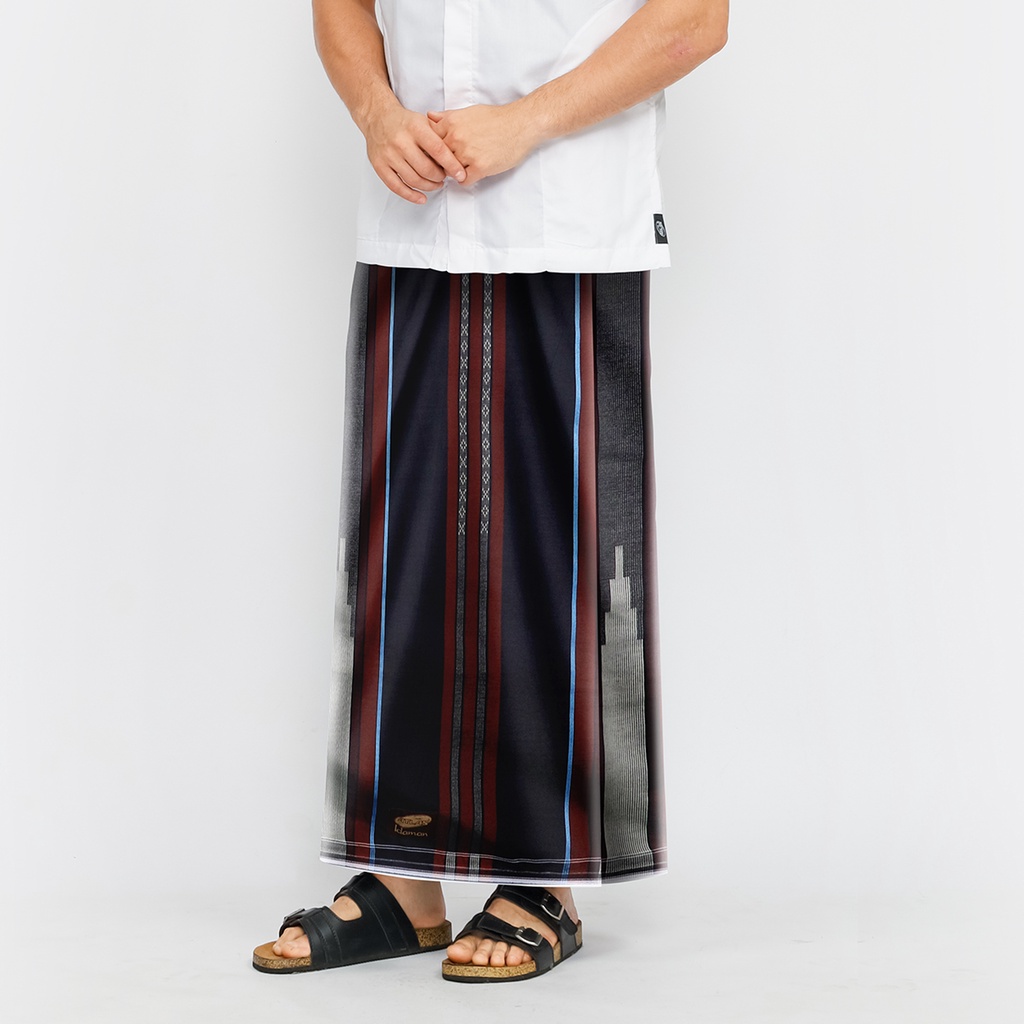 Jual Sarung ATLAS Idaman Dobby Hitam Coklat | Shopee Indonesia