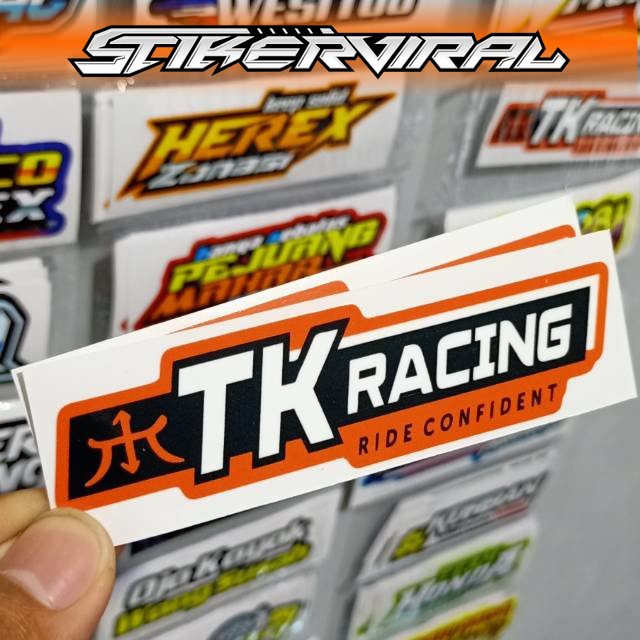 Jual Sticker printing TK RACING, panjang 10cm | Shopee Indonesia