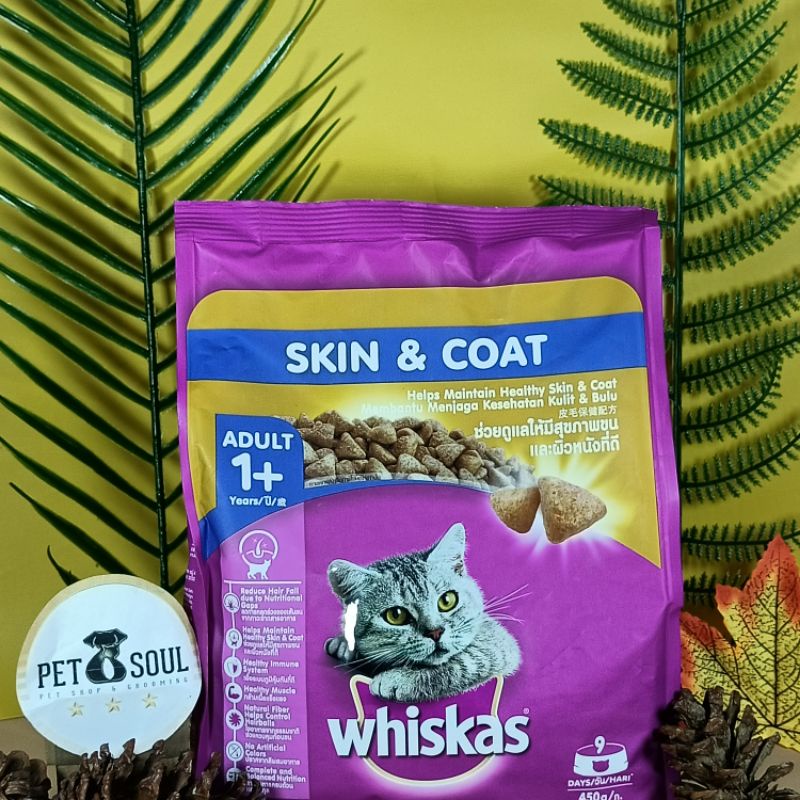 Jual Whiskas Dry Functional Skin Coat Gr Makanan Kucing Kering Shopee Indonesia