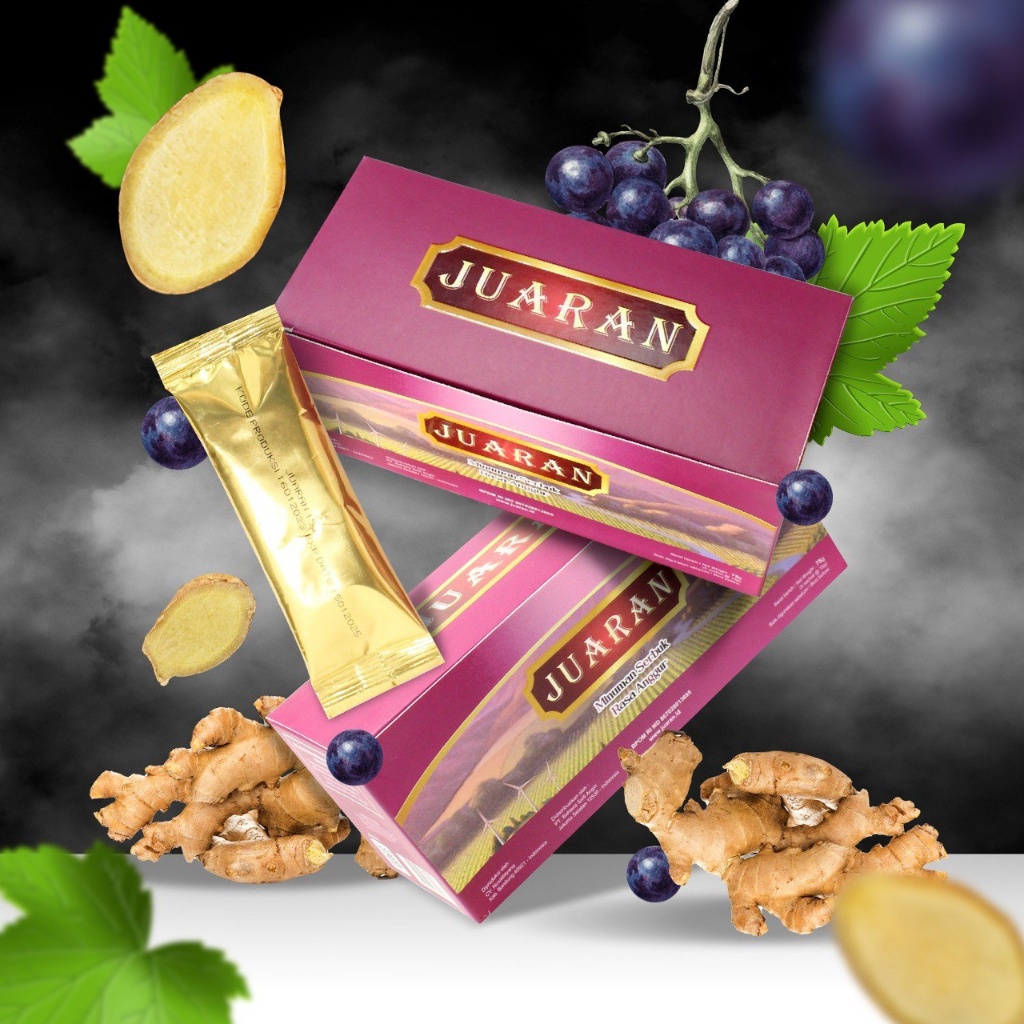 Jual ORIGINAL JUARAN Minuman Serbuk Sachet Rasa Anggur Menyegarkan [COD ...