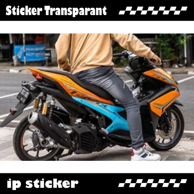 Jual STRIPING TRANSPARAN AEROX OLD 155 VVA DESIGN MALAYSIAN COSTUM ...