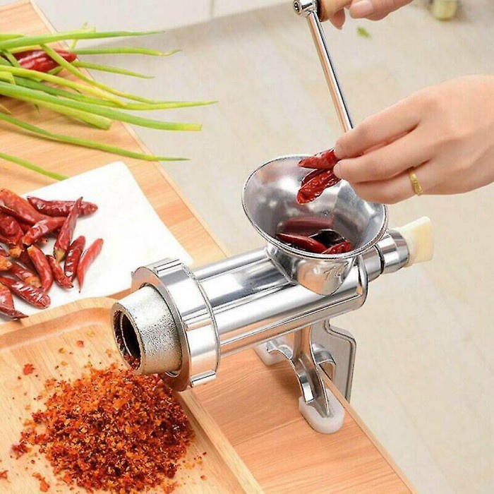 Jual Alat Mesin Penggiling Giling Daging Jepit Meja Meat Grinder Mincer ...