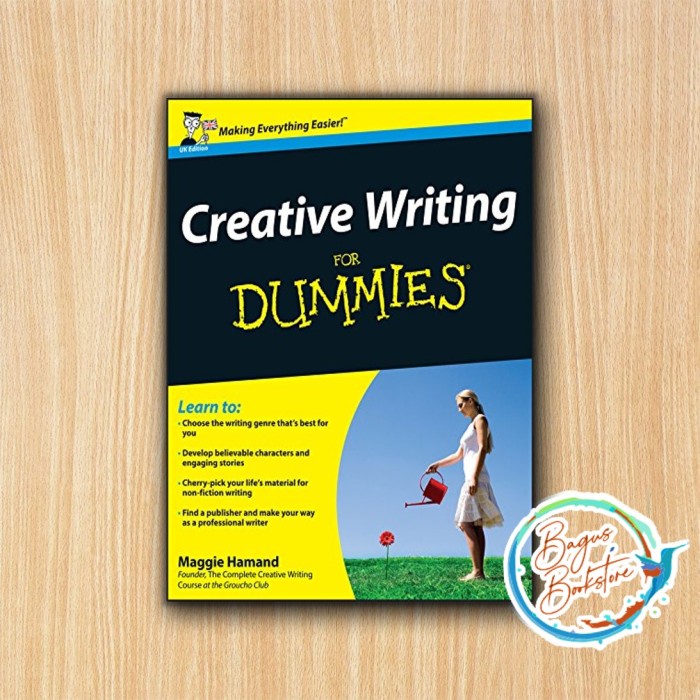 creative writing for dummies