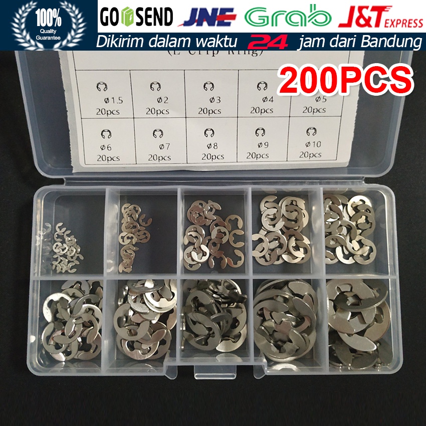 Uxcell 100pcs 304 Stainless Steel Fastene Extenal Etaining