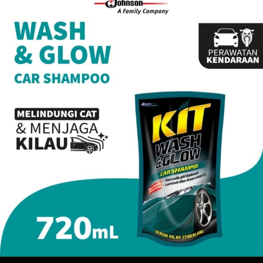 Jual Kit Wash & Glow Pouch 720ml Sabun Sampoo Sampo Sampho Shampoo Cuci ...