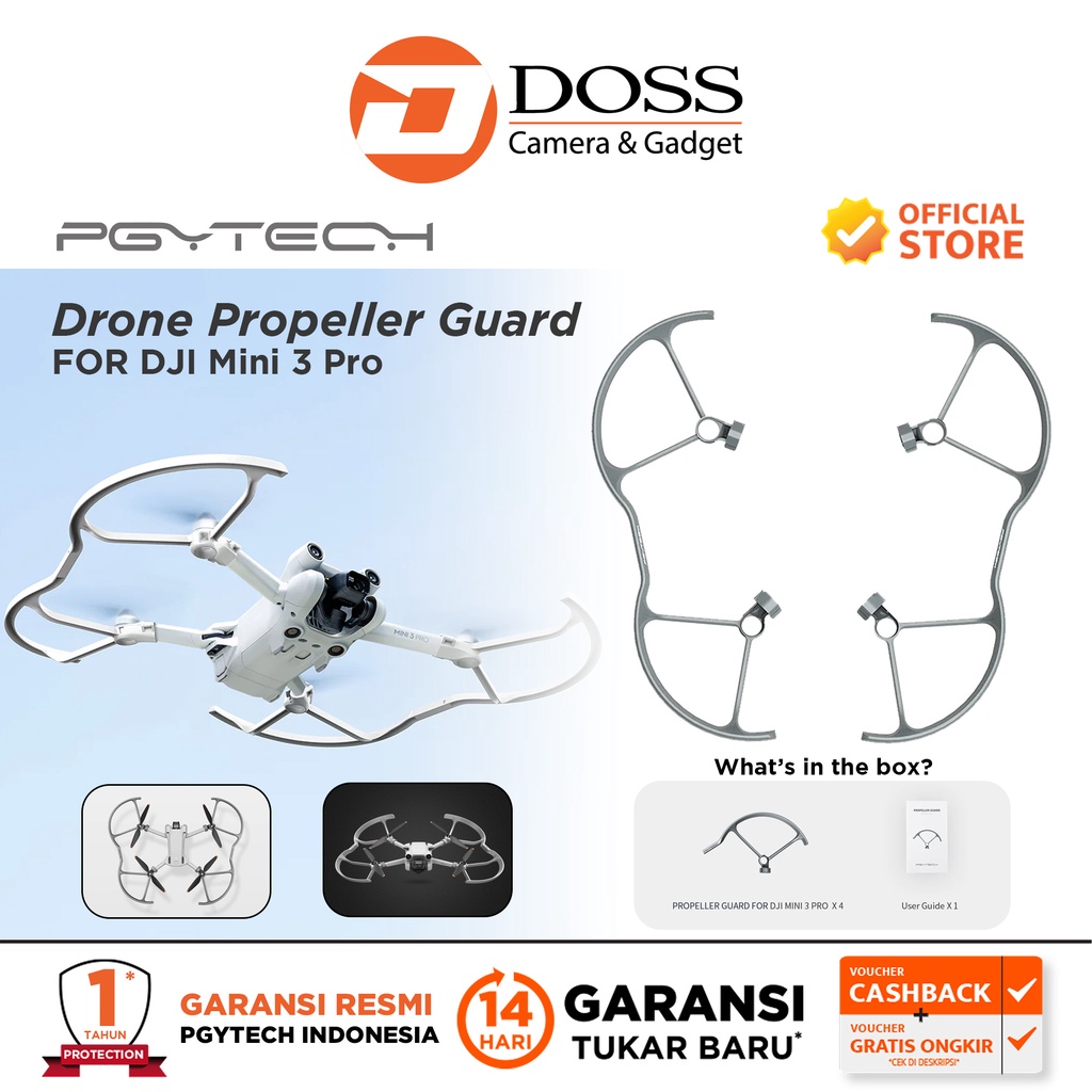 Jual PGYTECH Propeller Guard for Drone DJI Mini 3 Pro | Shopee Indonesia