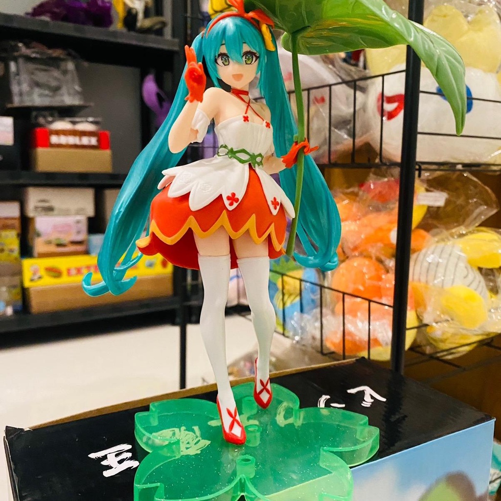 Statue Sakura Hatsune Miku PVC - Figurine Anime 20cm Collectible Rose