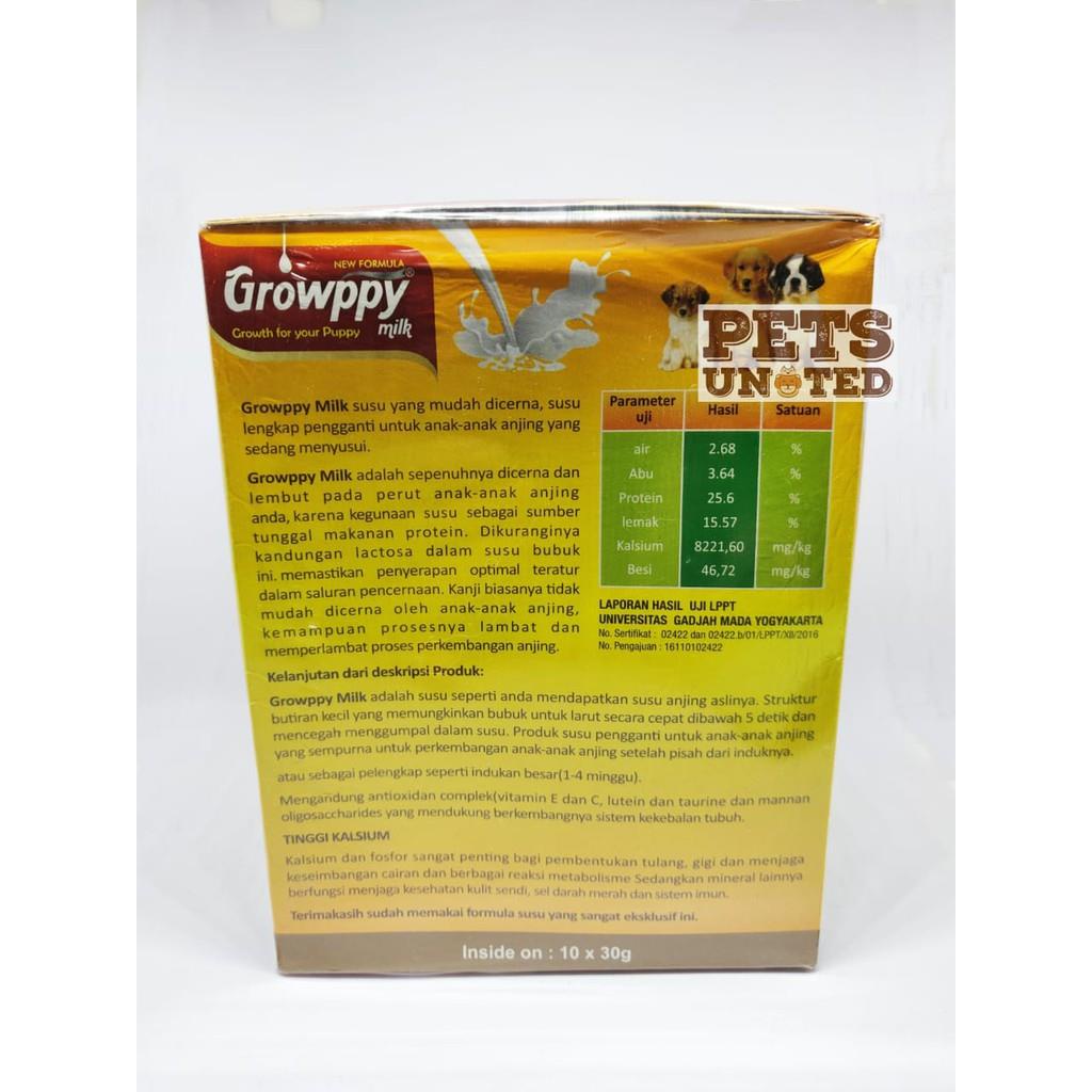 Jual Susu Anjing - Growppy Dog Puppy Milk Dog Susu Puppy 1 Box | Shopee ...
