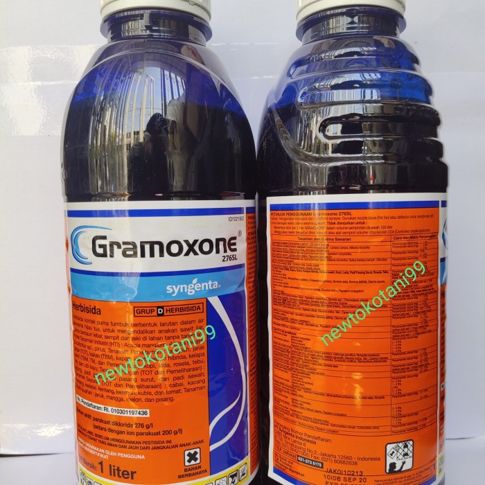 Jual Herbisida gramaxone 1 liter gramason racun rumput dan gulma tipe ...