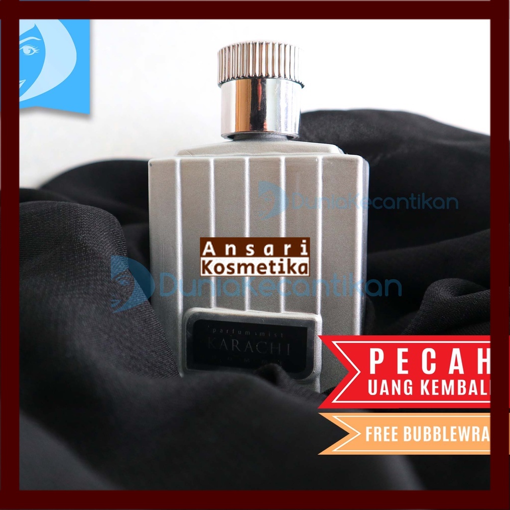 Jual DKMALL Parfum Pria Karachi Homme Silver 100ml / Parfum Pria