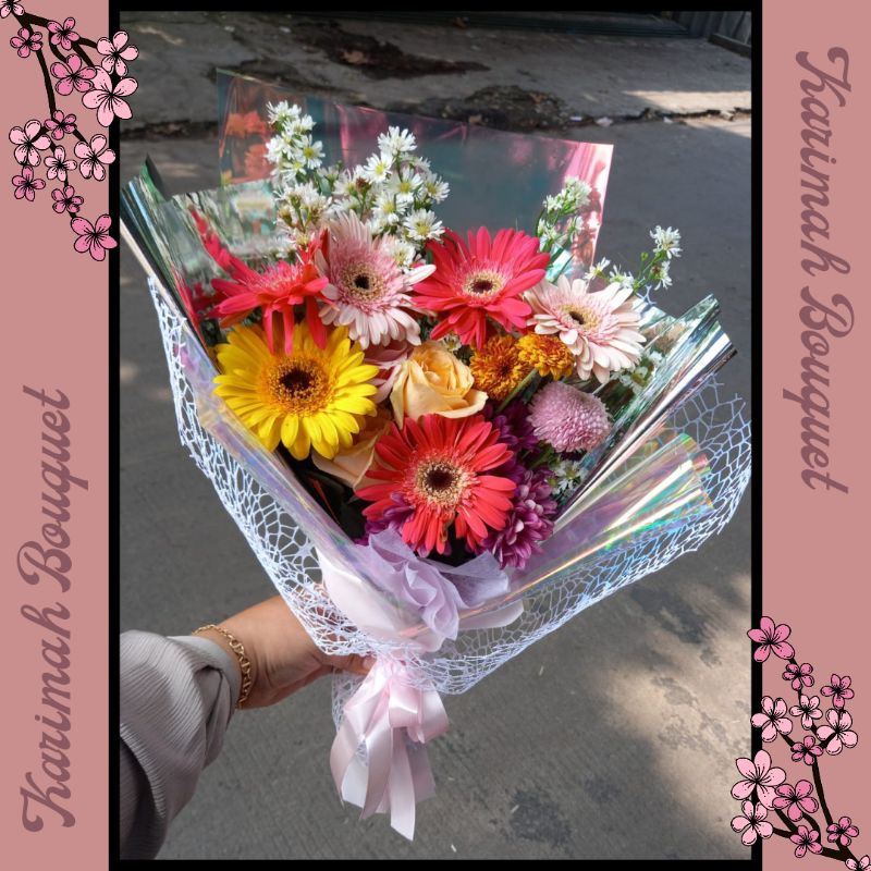 Jual LANGSUNG JADI! Buket Bunga Wisuda Bandung Buket Thumbelina ...