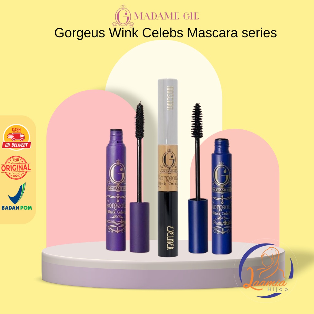Jual Madame Gie Wink Celebs Mascara Beauty Long Pretty Thick