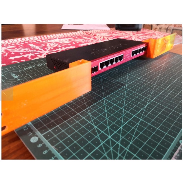 Jual Rackmount Mikrotik RB2011 Rack Mount Rack Server Holder | Shopee ...