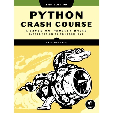 Jual Python Crash Course: A Hands-On, Project-Based Introduction to ...