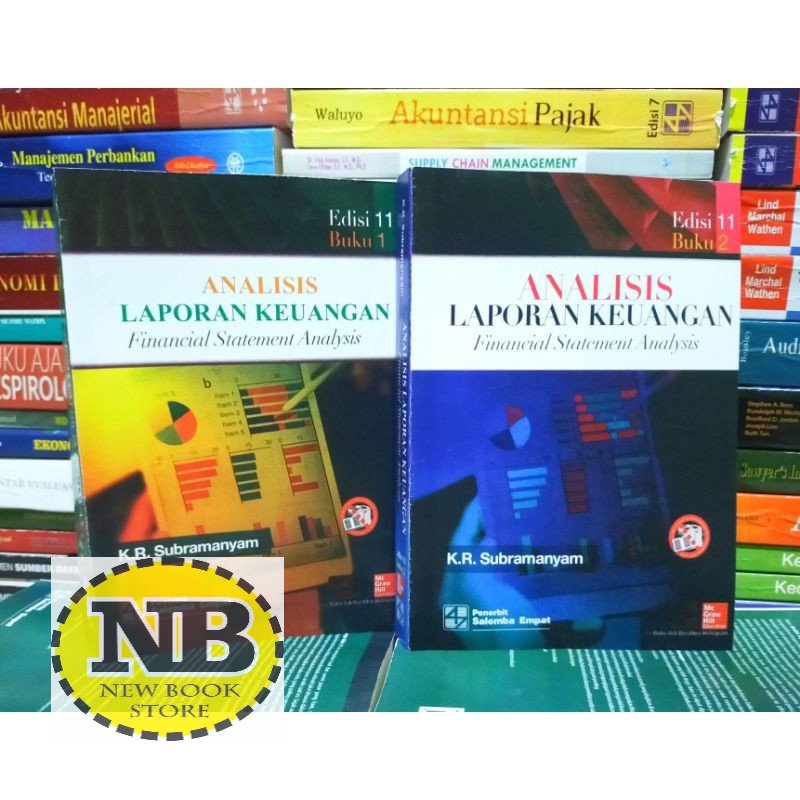 Jual BUKU Paket Analisis Laporan Keuangan Edisi 11 Buku 1 Dan 2 K.R ...