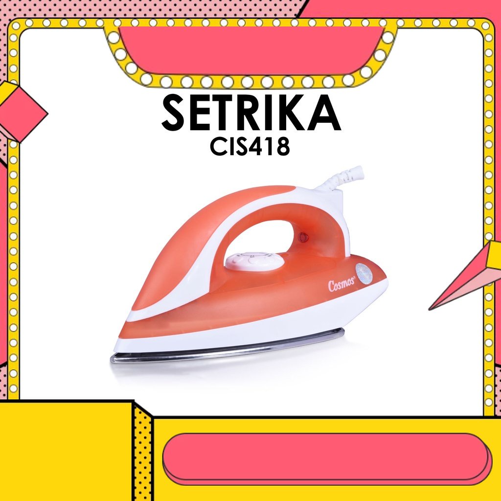 Jual Jual Cosmos Setrika 400 Watt CIS418 harga terbaik original garansi ...