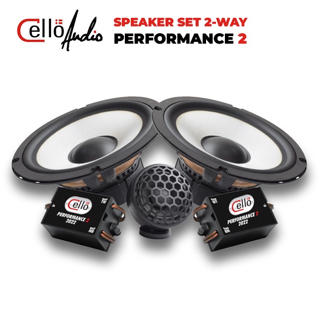 Jual Speaker Split 2 Way Cello Performance 2 (Midbass + Tweeter) New ...
