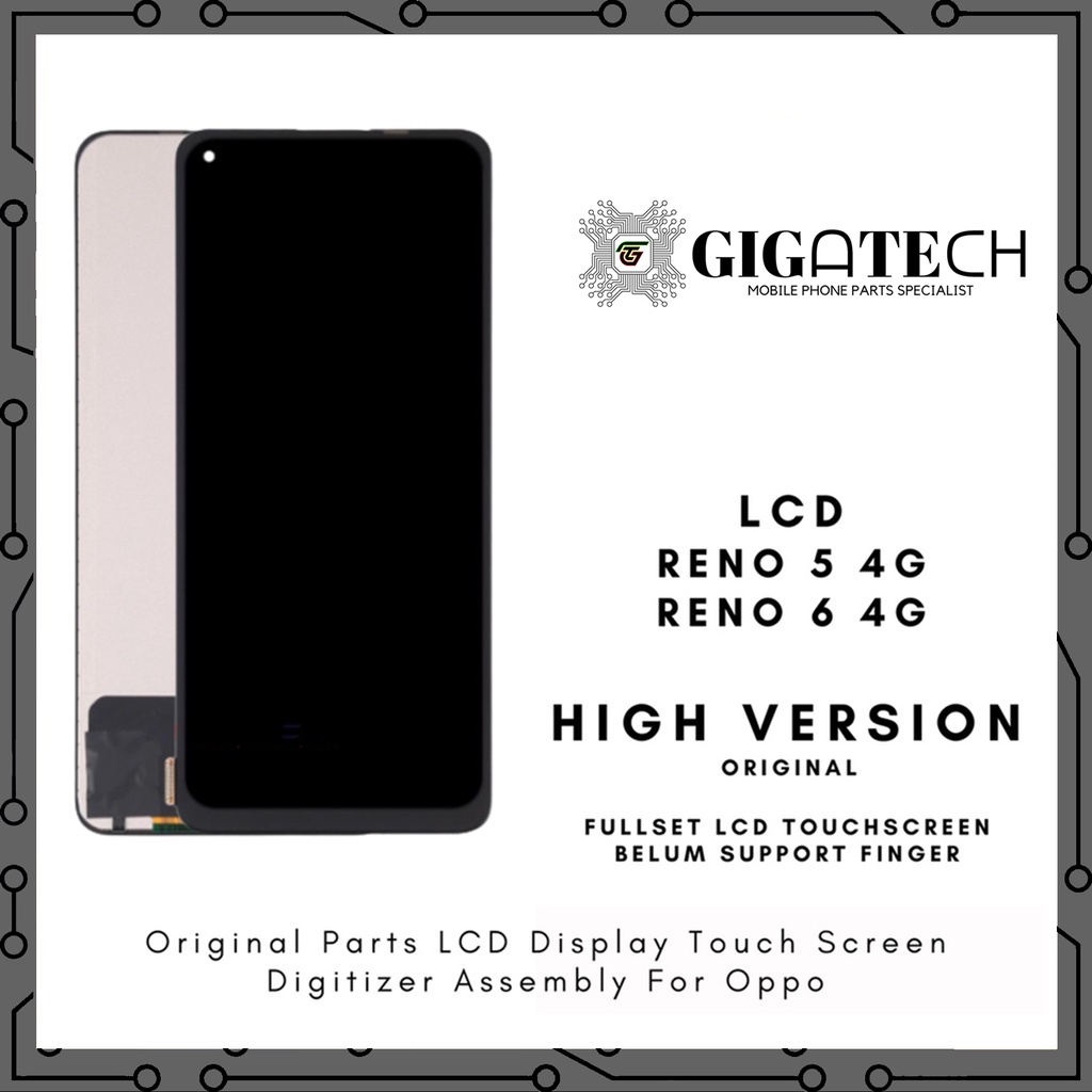 Jual LCD Oppo Reno 5 4G / LCD Oppo Reno 6 4G Touchscreen Garansi 1 ...
