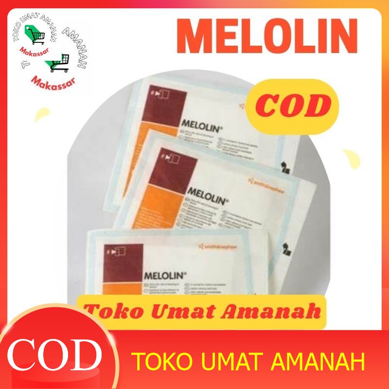 Jual COD Meloline dressing penyerap luka absorben perawatan luka tanpa