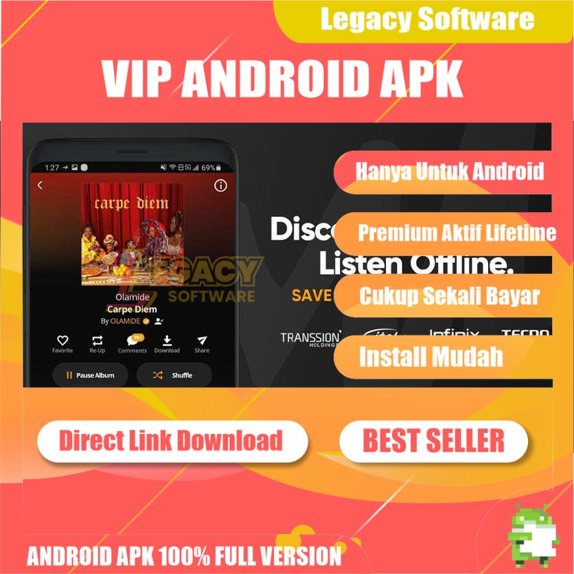 Jual Audiomack Music Downloader Lifetime APK (Pro Unlocked) Shopee
