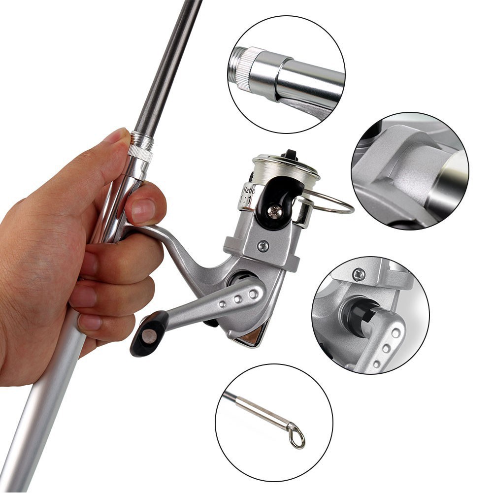 Jual Sougayilang joran pancing Set Pancingan Pulpen Mini Fishing Rod ...