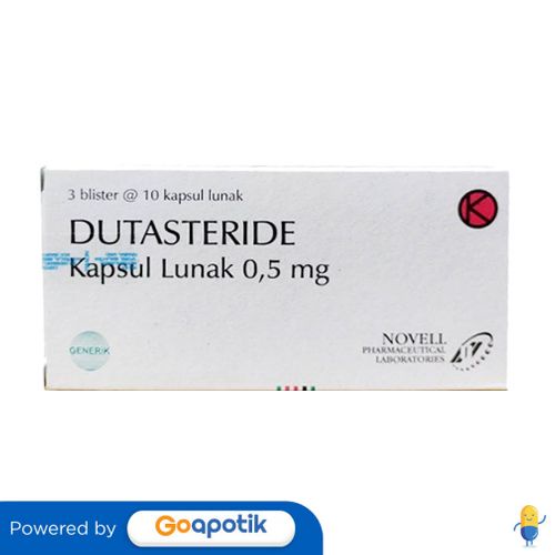 Jual dutasteride novell 0 5 mg box 30 kapsul shopee indonesia