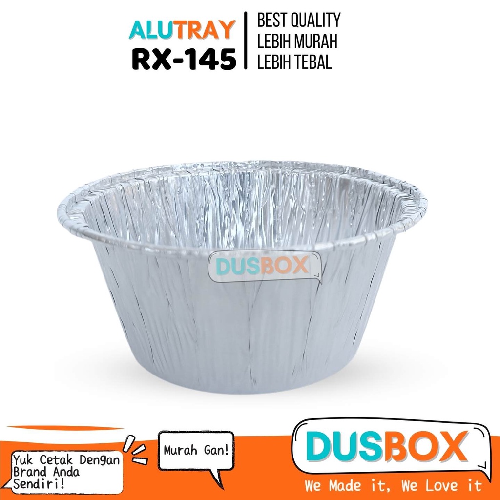 Jual Alu Tray Rx-145 / Alumunium Tray / Alumunium Cup / Muffin ...