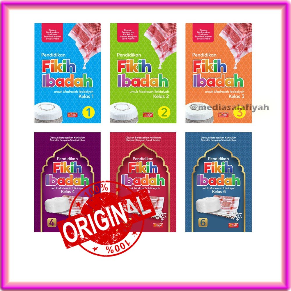 Jual Buku Pendidikan Fikih Ibadah Kelas 1 2 3 4 5 6 Attuqa | Shopee ...
