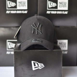 Jual Mlb cap basic black white logo 100% original - Kota Surabaya