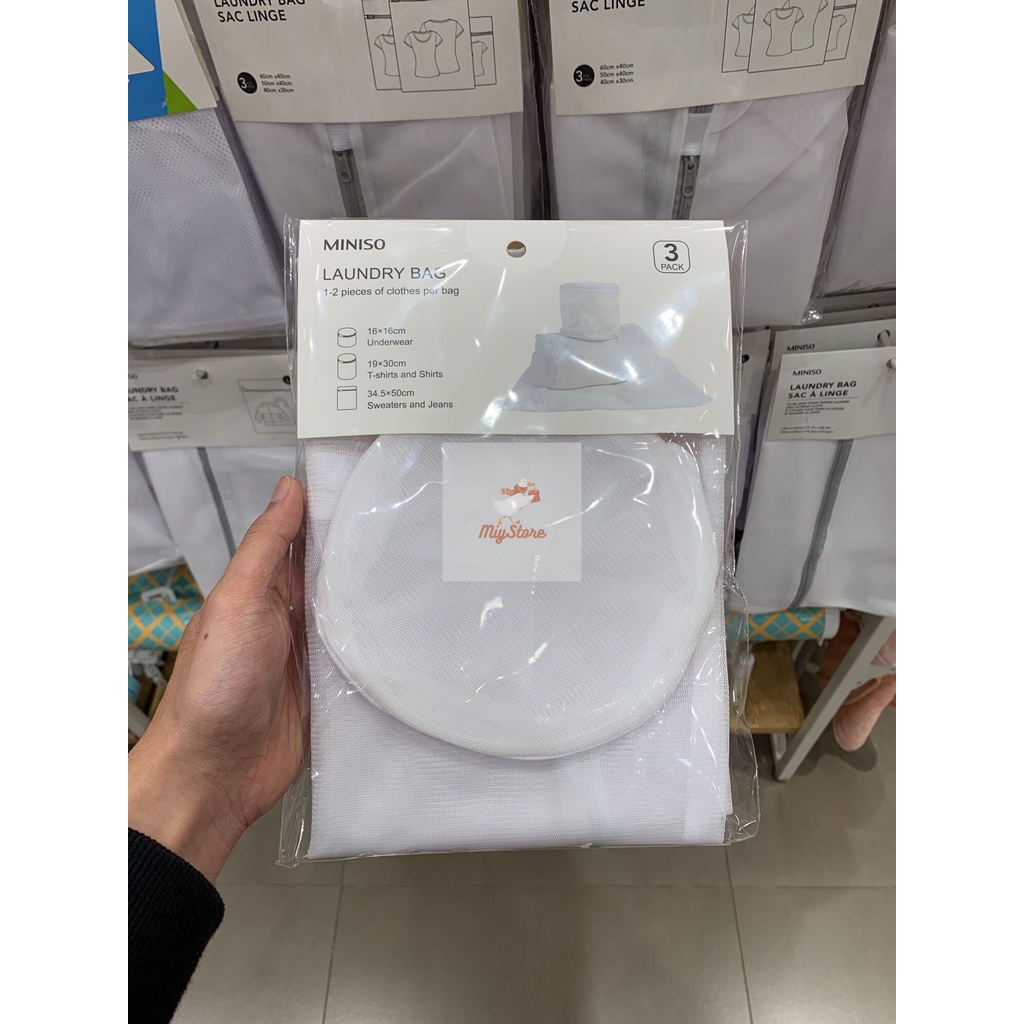 Miniso best sale laundry bag