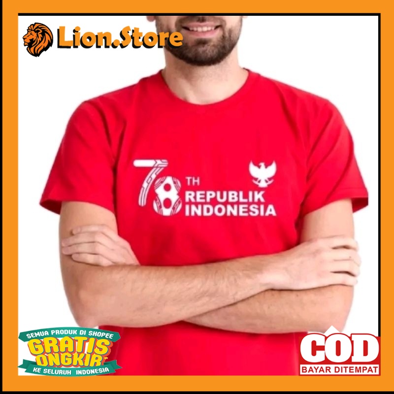 Jual Hut Ri Kemerdekaan Republik Indonesia Kaos Keren Kaos Distro Hut Ri 78 Kemerdekaan 2669