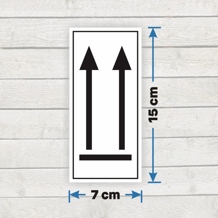 Jual Stiker Sign Label Limbah B3 Penunjuk Tutup Kemasan 15 x 7 cm ...