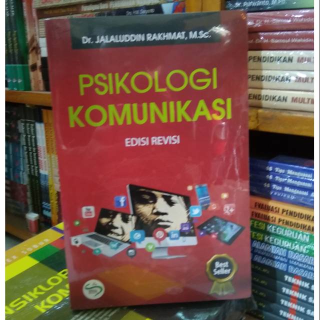 Jual Original Buku Psikologi Komunikasi Edisi Revisi - Dr. Jalaluddin ...