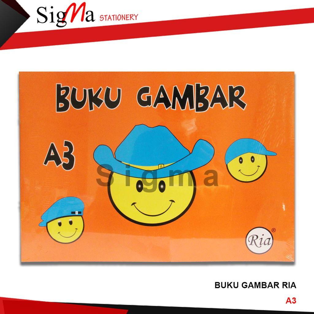 Jual Buku Gambar A3 / Buku Gambar Besar RIA (Pcs) | Shopee Indonesia