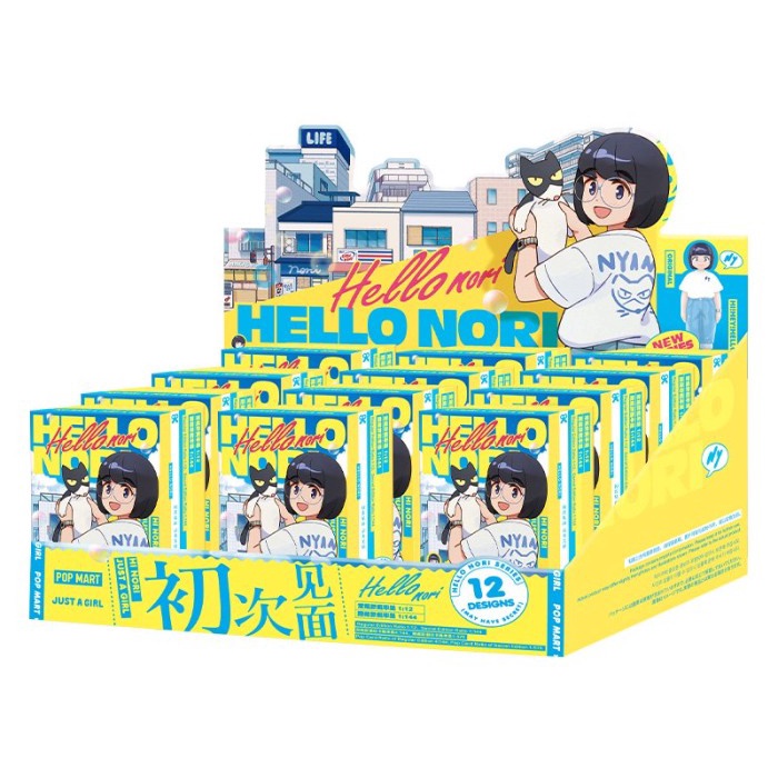 Jual Pop Mart Just a Girl Hello Nori Assortment | Shopee Indonesia