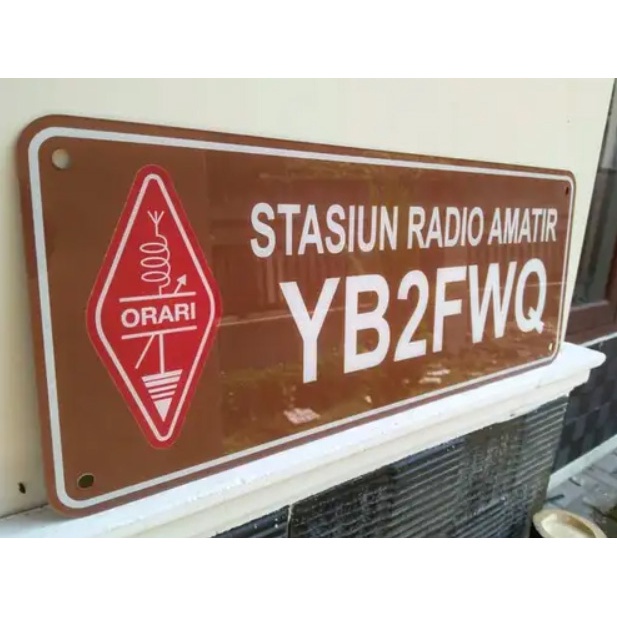 Jual PAPAN CALLSIGN RAPI/ORARI - AKRILIK | Shopee Indonesia