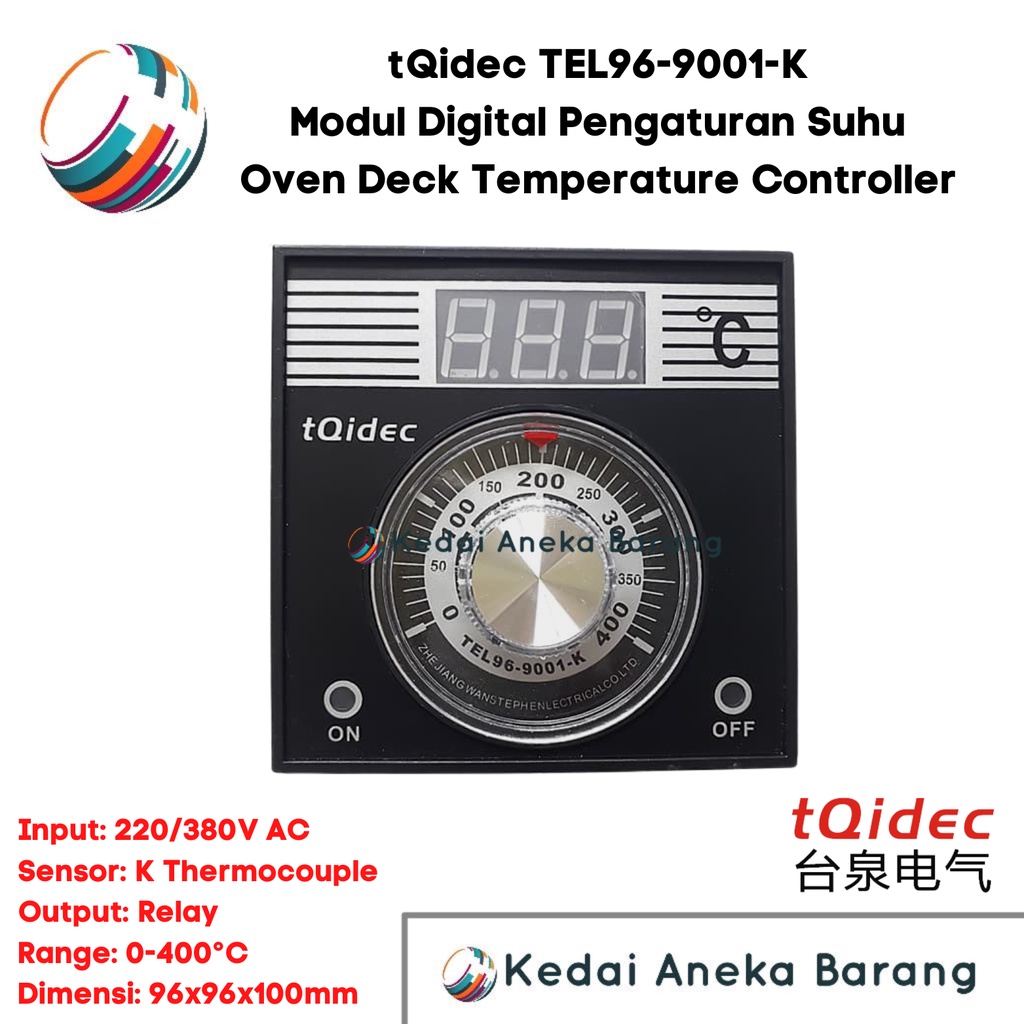 Jual tQidec TEL969001K TEL96 9001 K Module Modul Digital Oven Deck
