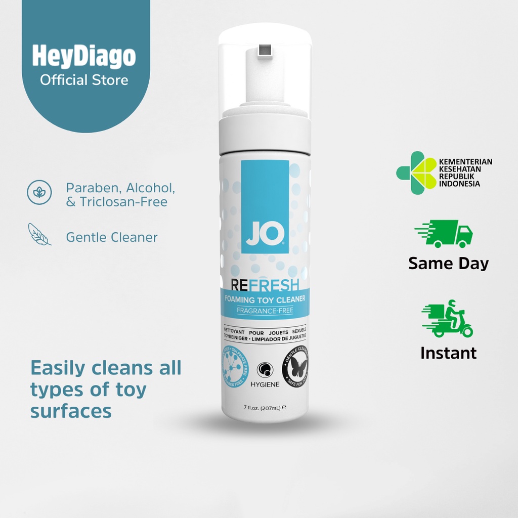 Jual HeyDiago - System Jo Refresh Foaming Toy Cleaner - Pembersih ...