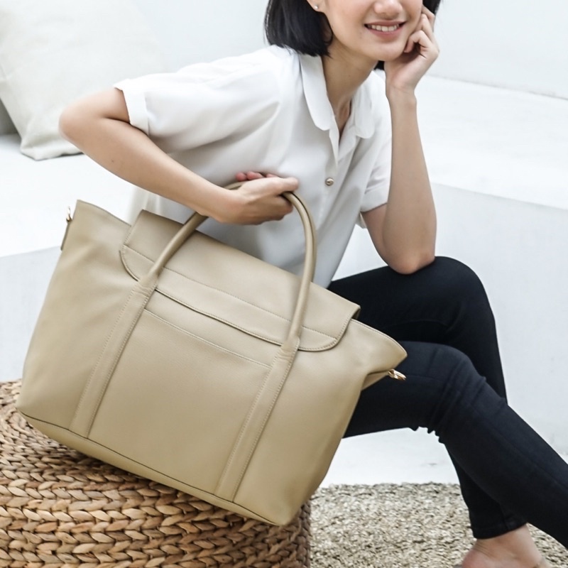 Jual SIERRA PREMIUM TOTE BAG Tas Laptop Wanita Tote Bag Laptop Shopee Indonesia