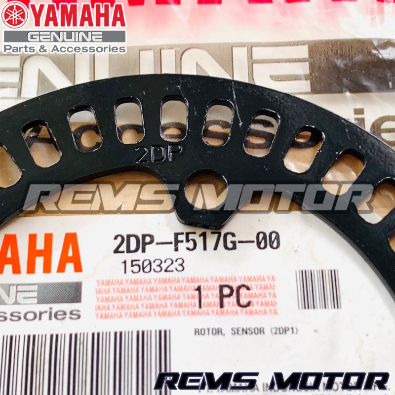 Jual PIRINGAN ROTOR SENSOR DEPAN BELAKANG NMAX AEROX LEXI XMAX ORIGINAL ...