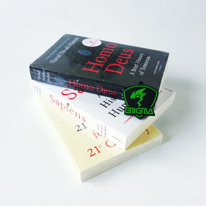Jual BUKU SAPIENS & HOMO DEUS YUVAL NOAH HARARI SET BAHASA INGGRIS ...