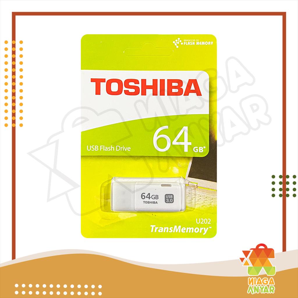 Jual NA Flashdisk 64 GB / Flash Disk Toshiba 64GB USB Flash Drive Warna ...