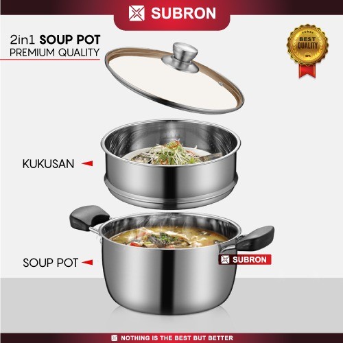 Jual SUBRON SOUPPOT 20CM SS2 FF2S20 | Shopee Indonesia