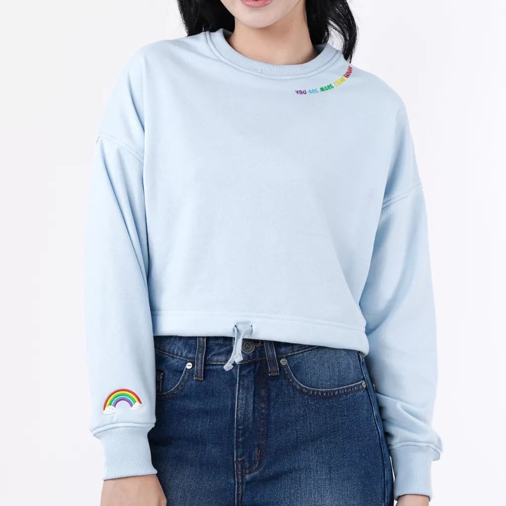 Zaful hot sale rainbow sweater