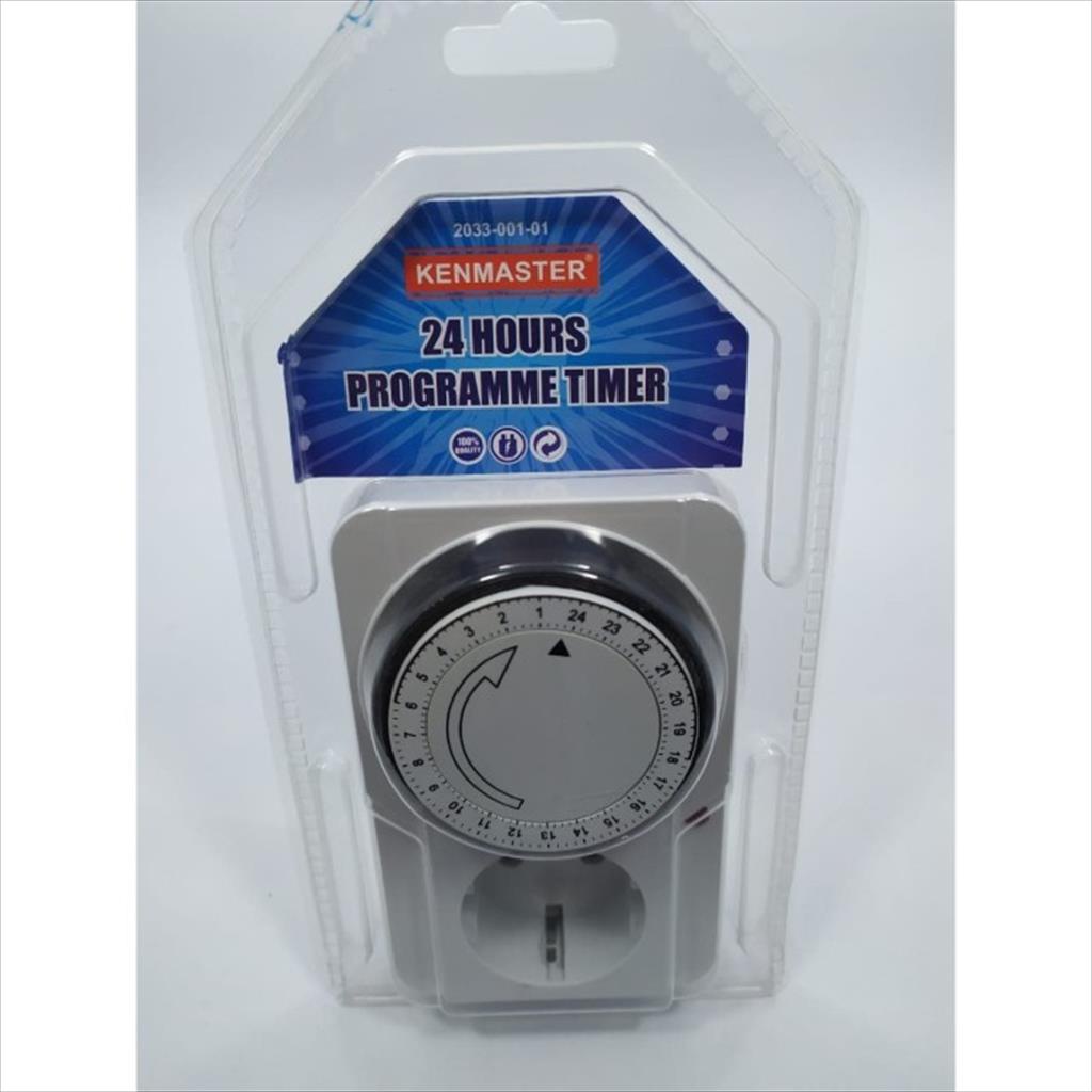 Jual KENMASTER STOP KONTAK TIMER 24 JAM ANALOG ??????? SUJ | Shopee ...