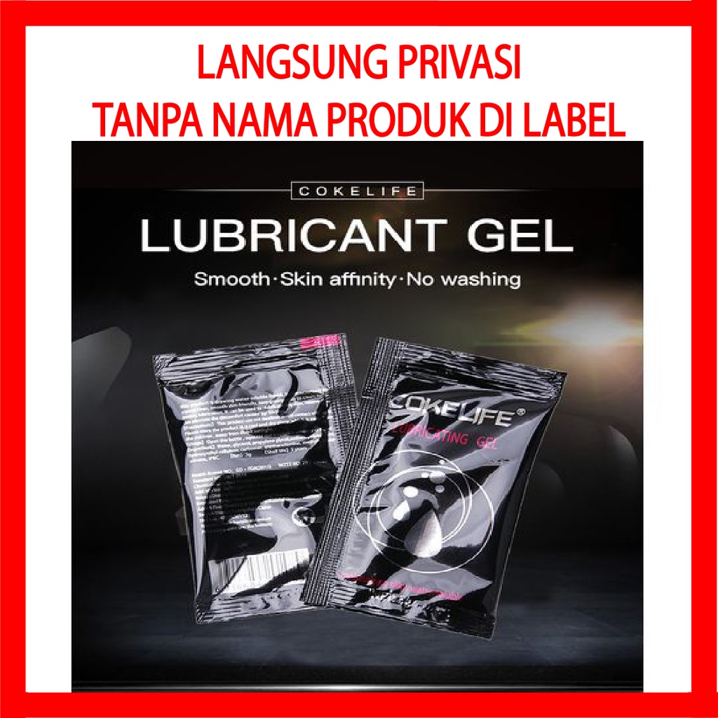 Jual COKELIFE 5 ml Natural Lubricant Sachet Made In Japan Lubricant ...