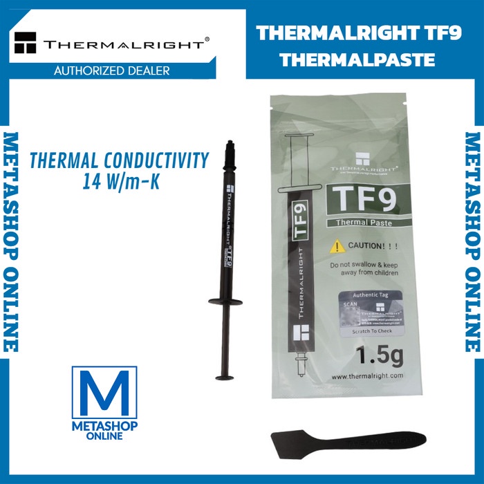 Jual THERMALRIGHT TF9 Thermal Paste 1.5 Gr Gram Pasta Grease GPU CPU ...