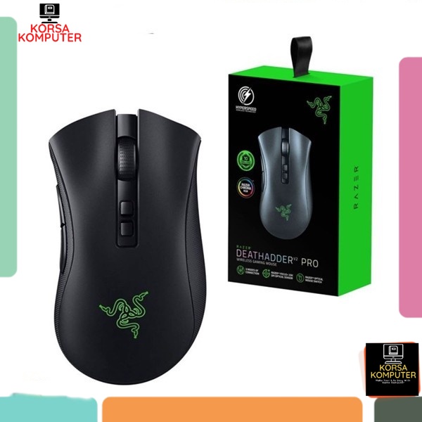Jual Mouse Gaming PC Razer DeathAdder V2 Pro Wireless Ergonomic ...